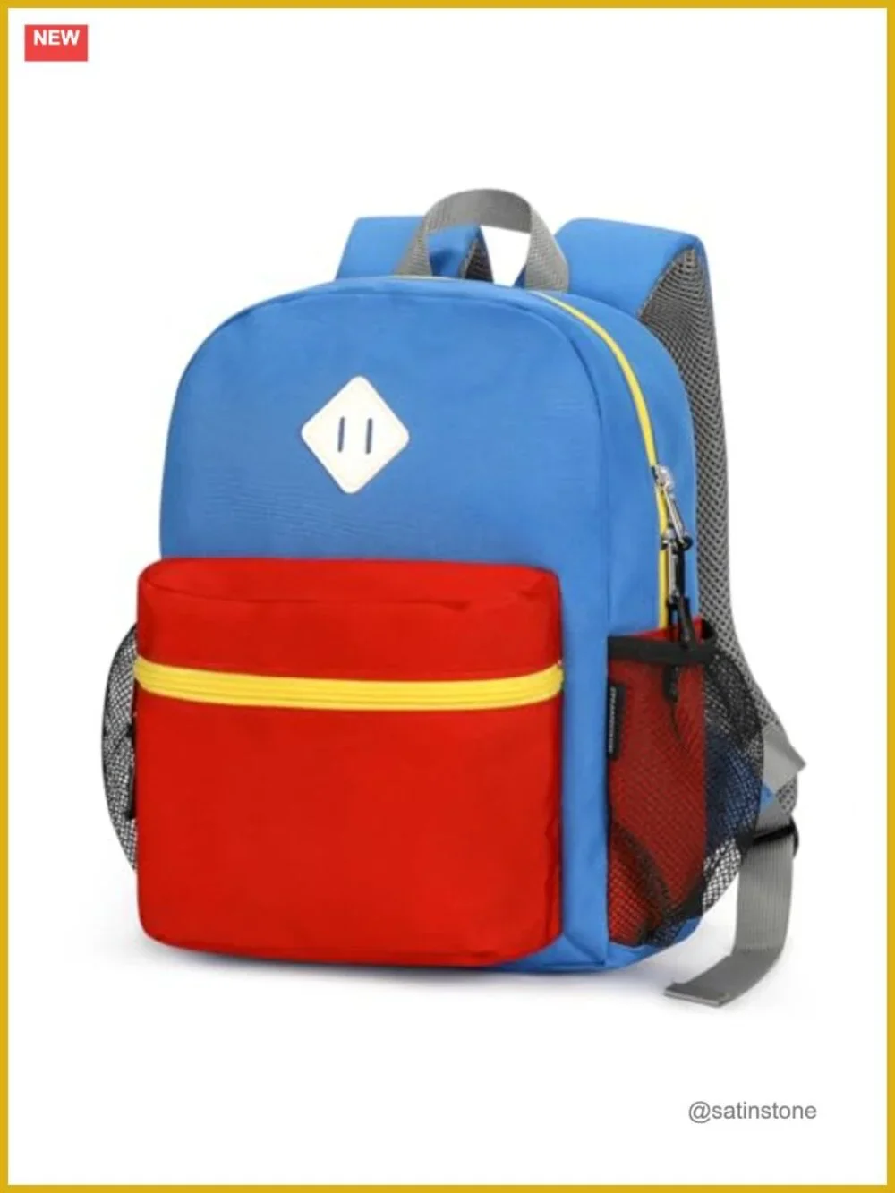 Toddler Backpack for Boys 2-4, Kindergarten Preschool Backpack, Water Resistant